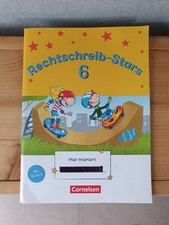 NEU Rechtschreib-Stars 6 Cornelsen Arbeitsheft 6. Klasse Deutsch mit Stickern