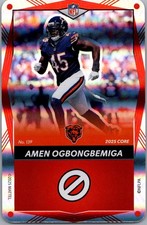 2025 UNO Elite Core Edition - Red Foil #139 Amen Ogbongbemiga