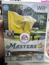 Tiger Woods PGA Tour 12 The Masters Nintendo Wii Manual Included Tested Works