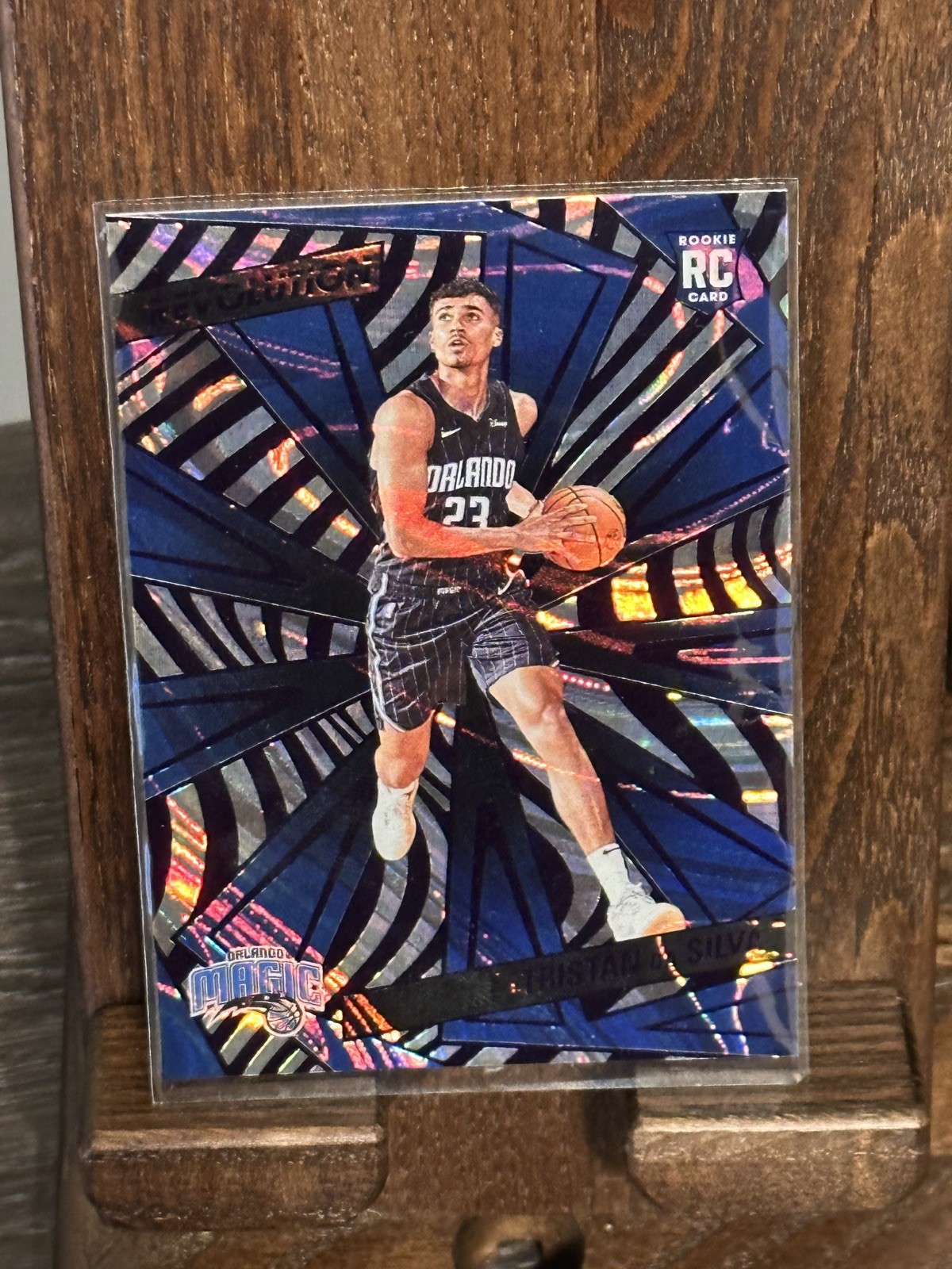 2024-25 Panini Revolution Tristan Da Silva #142 Purple Swirl 3/5 (RC) CASE HIT