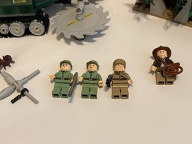 2008 LEGO #7626 Indiana Jones Set JUNGLE CUTTER  - Complete w/ Minifigs