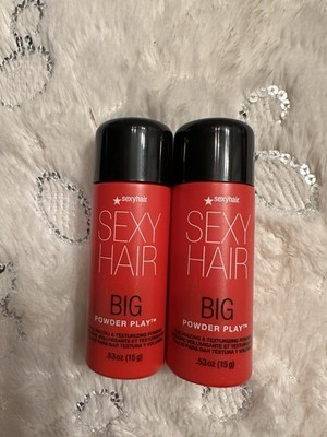 Sexy Hair Big  Hair Powder Play Volumizing & Texturizing Powder 0.53 oz Lot Of 2