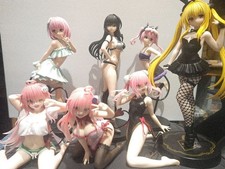 ToLOVEru Figure Lot 7 Pieces Collectible Anim...