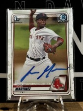 2020 Bowman Chrome - Prospect Autographs Joan Martinez #CPA-JMA