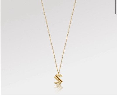 Louis Vuitton Halskette Lv Me Initiale S Gold