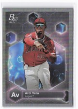 2022 Bowman Platinum Arol Vera #PE-28 Precious Elements Los Angeles Angels