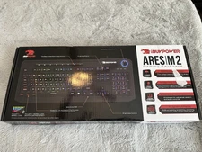 iBUYPOWER Ares M2 Membrane Gaming Keyboard.. Spill Resistant.. NEW..
