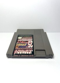 Jeopardy 25th Anniversary Edition (NES, 1990) Cartridge Only