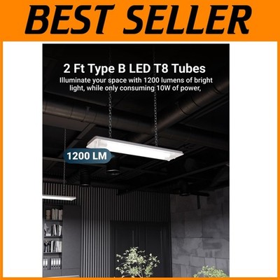 Sunco 2ft LED T8 Tube 30 Pack, Daylight White
