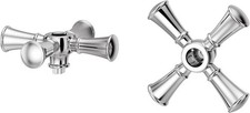 Pfister HHL049TBC Metal Handle 3-3/32" Cross Handle Tisbury Polished Chrome