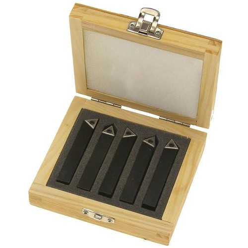 5/16 5 Pc Indexable Carbide Insert Turning Tool Bit Lathe Set C6 Chipbreaker - Foto 9