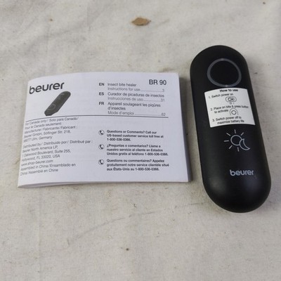 Beurer BR90 Chemical-Free Mosquito Bite Relief Device for Itching Swelling READ