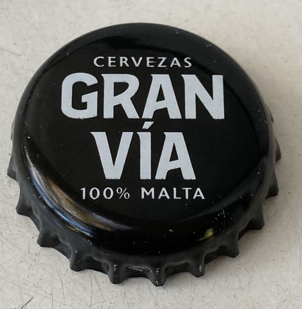 BOTTLE CAP BIERE BEER CHAPA TAPPI BIRRA BIER CERVEZA ARTESANA GRAN VÍA-4. SPAIN