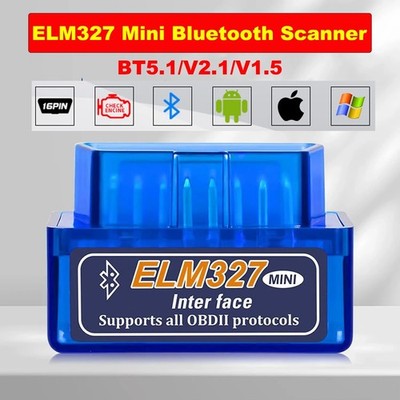 OBD2 Bluetooth Codeleser Diagnosescanner Motorfehler prüfen