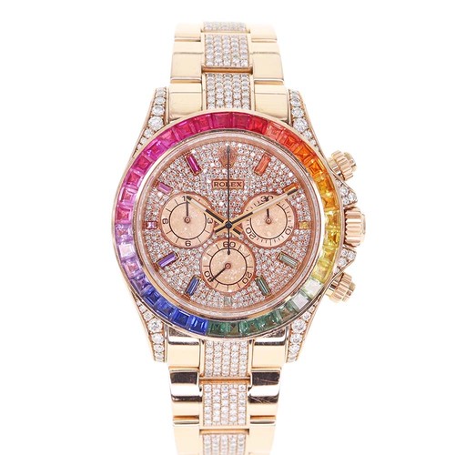 Rolex Daytona M116505 Diamond 38.5mm Wristwatch #KNW1562