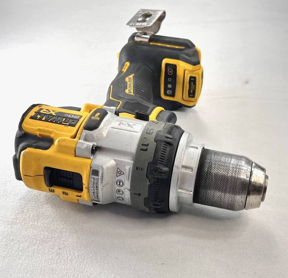 DeWalt DCD1007 20V MAX XR Brushless 1/2” Hammer Drill Driver Metal Chuck 3SPD - Image 3 of 4