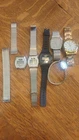 Lot of Vintage watches FORD Digital Quartz Citizen Timex Wristwatch parts repair