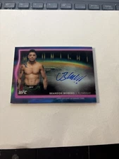 Brandon Moreno 2025 Topps Midnight UFC #HNS-BO Horizon Signatures