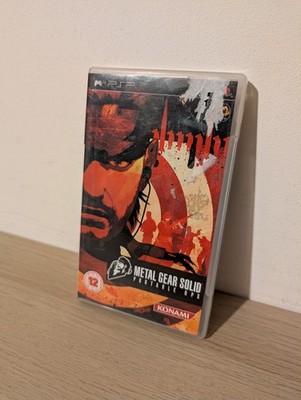 Metal Gear Solid Portable Ops PSP komplett PAL mit Handbuch 