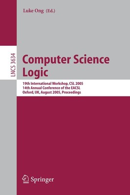 Computer Science Logic Luke Ong