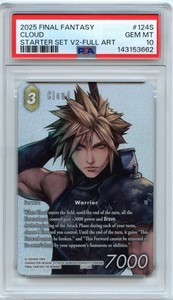 Final Fantasy TCG Cloud Foil for sale | eBay