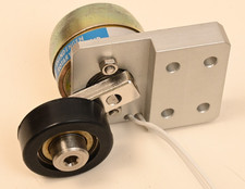 Shidengen 24V Rotary Solenoid Mounted 20mm Arm & 30mm Urethane Wheel S331385829