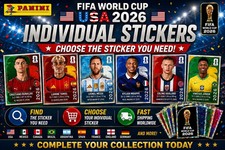 2026 Panini FIFA World Cup Stickers USA Editi...