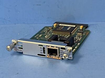 CISCO VWIC-1MFT-T1 Voice Interface Card 1port Rj-48 Multiflex