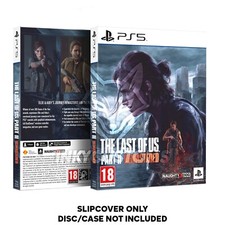 The Last of Us Part 2 Remastered PS5 Custom Slip Cover Sleeve Steelbook NO GAME