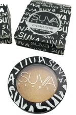 2x Suva Beauty Eyeshadow TUMERIC (Gold Foil) 0.05 oz Travel Size, Ipsy