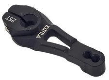 NHX RC Aluminum Clamp Servo Arm Horn - 25T - Black