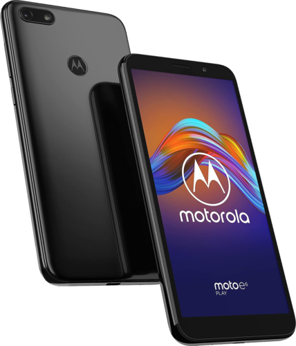 Motorola Moto E6 Play Dual SIM 32GB Black Smartphone Mobile Phone NEW - Picture 1 of 5