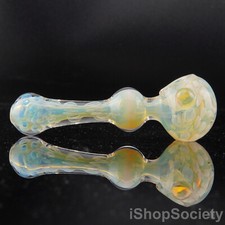 5" Orb Color Changing Tobacco Smoking Pipe Thick Collectible Glass Pipes - P789