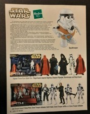 STAR WARS Imperial Throne Room Battle Pack Preview Page ~ Magazine PRINT AD 2005