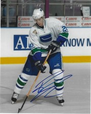 Vancouver Canucks Ryan Kesler Autographed Signed 8x10 Photo COA 