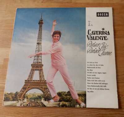 LP 12'': Pariser Chic, Pariser Charme, Caterina Valente,  Decca, Stereo