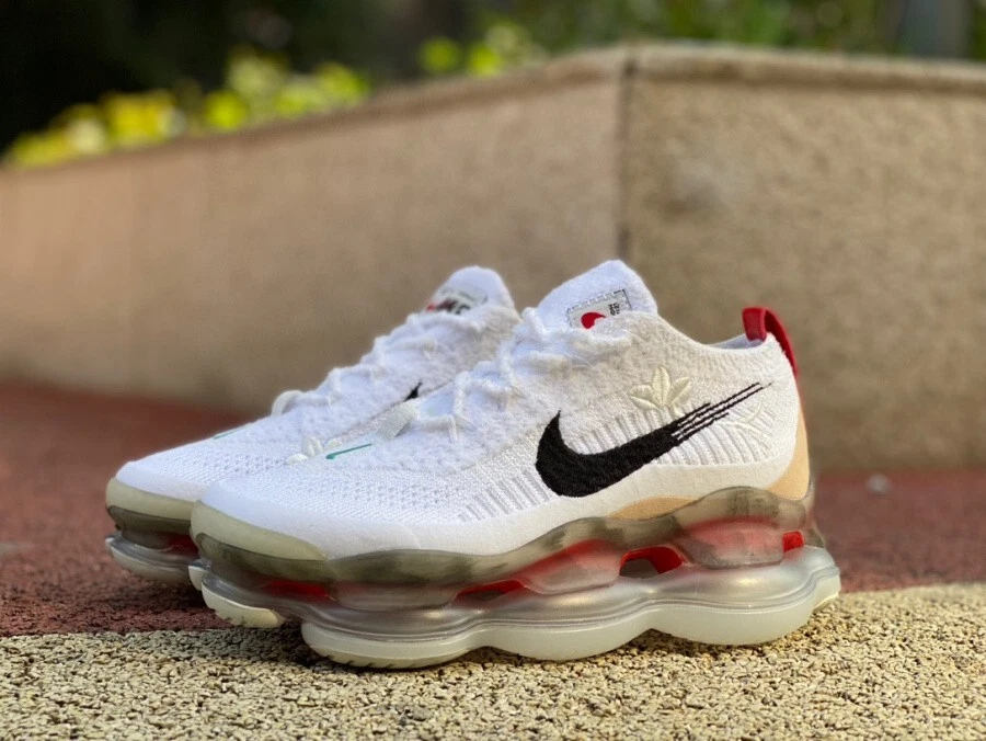 Nike 2022 Air Max Scorpion Sneakers White and Red | eBay