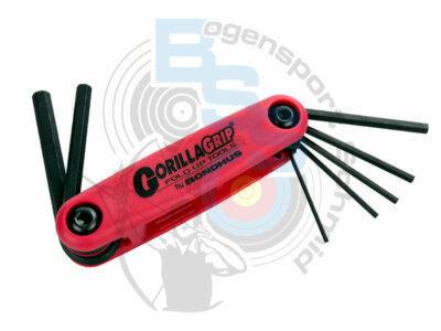 Bondhus Allen Wrench Gorilla Grip Set Folding 1.5-6 mm Bogenschießen Tool Metric