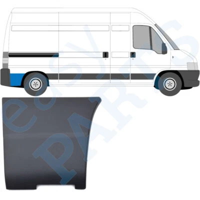 Peugeot Boxer Citroen Jumper Ducato 2002- Moulure Latérale à L'arrière / Droite - Photo 1/3