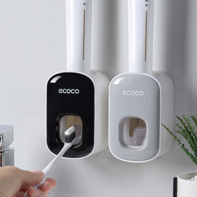 Wandhalterung Automatischer Zahnpastaspender Badezimmer Zahnpasta Quetscher Spender