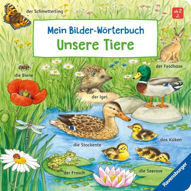 Mein Bilder-wörterbuch: Unsere Tiere | Susanne Gernhäuser | Buch | 16