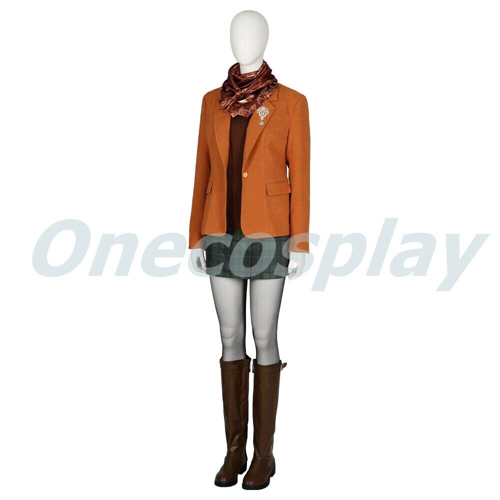  Oqurabe RE4 Remake Ashley Graham Costume Womens