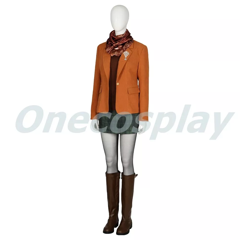 Resident Evil 4 Remake Ashley Grahams Costume Cosplay Casual Suit