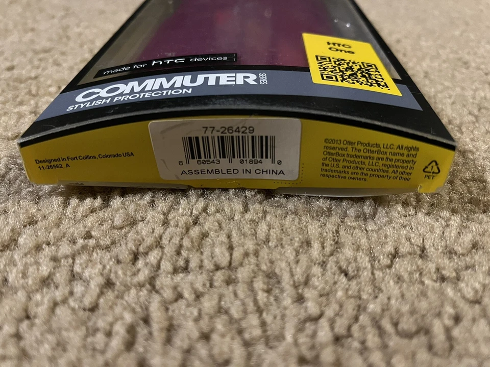 HTC One OtterBox Commuter Series Hybrid Phone Case (Lilac) - Image 4 of 4