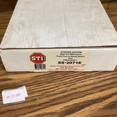 STI Stopper Station SS-2071E push/Turn-to-Reset switch