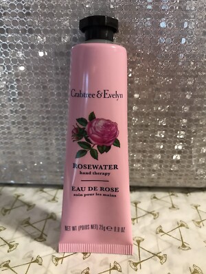 Crabtree & Evelyn Rosewater Handt Therapy 25g Mini/Reisegröße Neu & Versiegelt