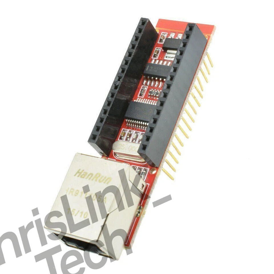 Mini ENC28J60 Ethernet Shield For Arduino Nano Webserver Module NEW - Image 2 of 4