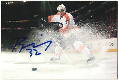 Brandon Manning Autographed 4x6 Color Photo Philadelphia Flyers #32 B