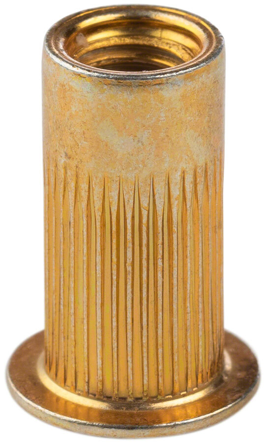 Заклепочная гайка Marson 5 мм из оцинкованной стали продается поштучно.