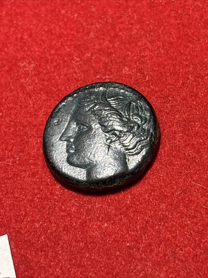 SYRACUSE Sicily 317289 BC Ancient Greek Coin Persephone , Bull eBay